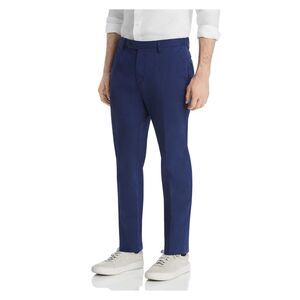 DYLAN GRAY Mens Navy Classic Fit Chino Pants 30 Waist